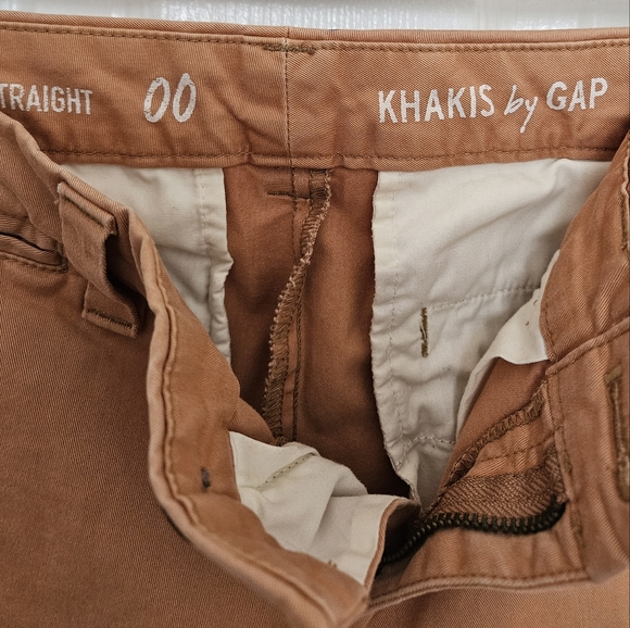 GAP khaki tan pants. Size 00 - Picture 3 of 4